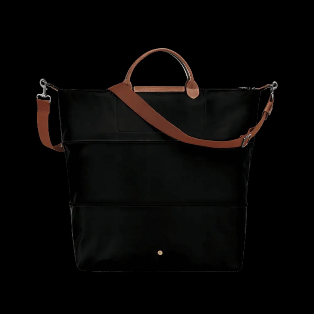Longchamp Le Pliage Original Travel bag expandable Black - Recycled canvas - HypeFly India View 4