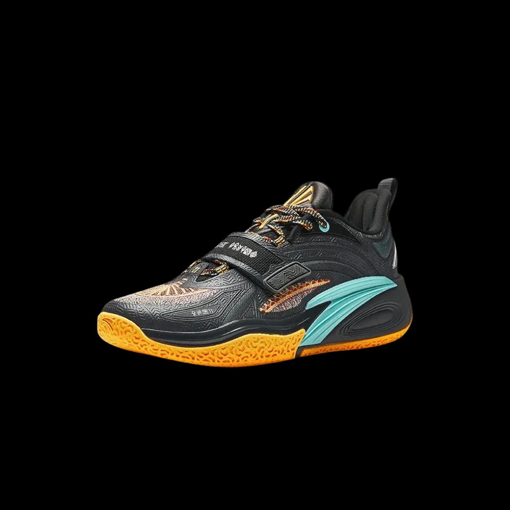 Anta KAI 1 “Sacred Pact” Grey/Black/Orange - HypeFly India View 3