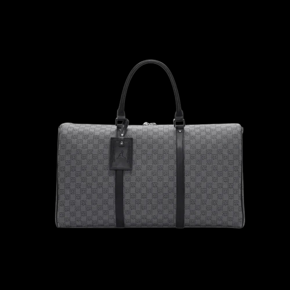 Jordan Monogram 40L Duffle Bag - Dark Smoke Grey - HypeFly India View 2
