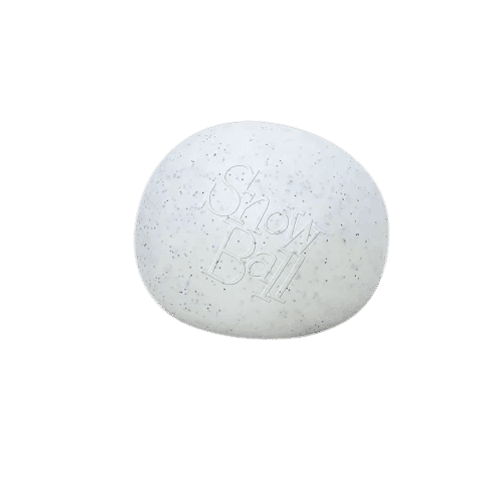 NeeDoh Snowball Crunch Squishy Fidget Toy White - HypeFly India View 2