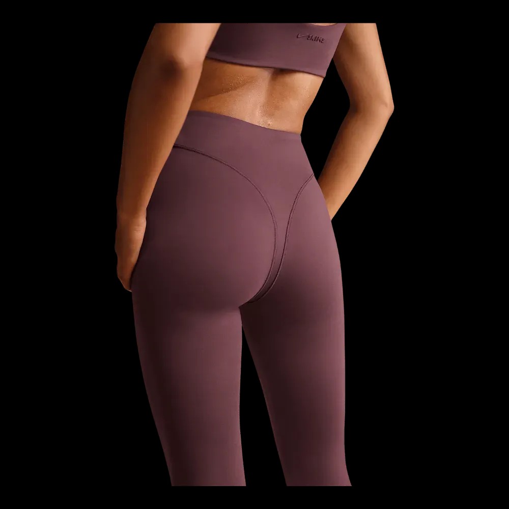 Nike X Skims Matte Women's High-Waisted V-Panel Straight Leggings CURRANT - HypeFly India View 2