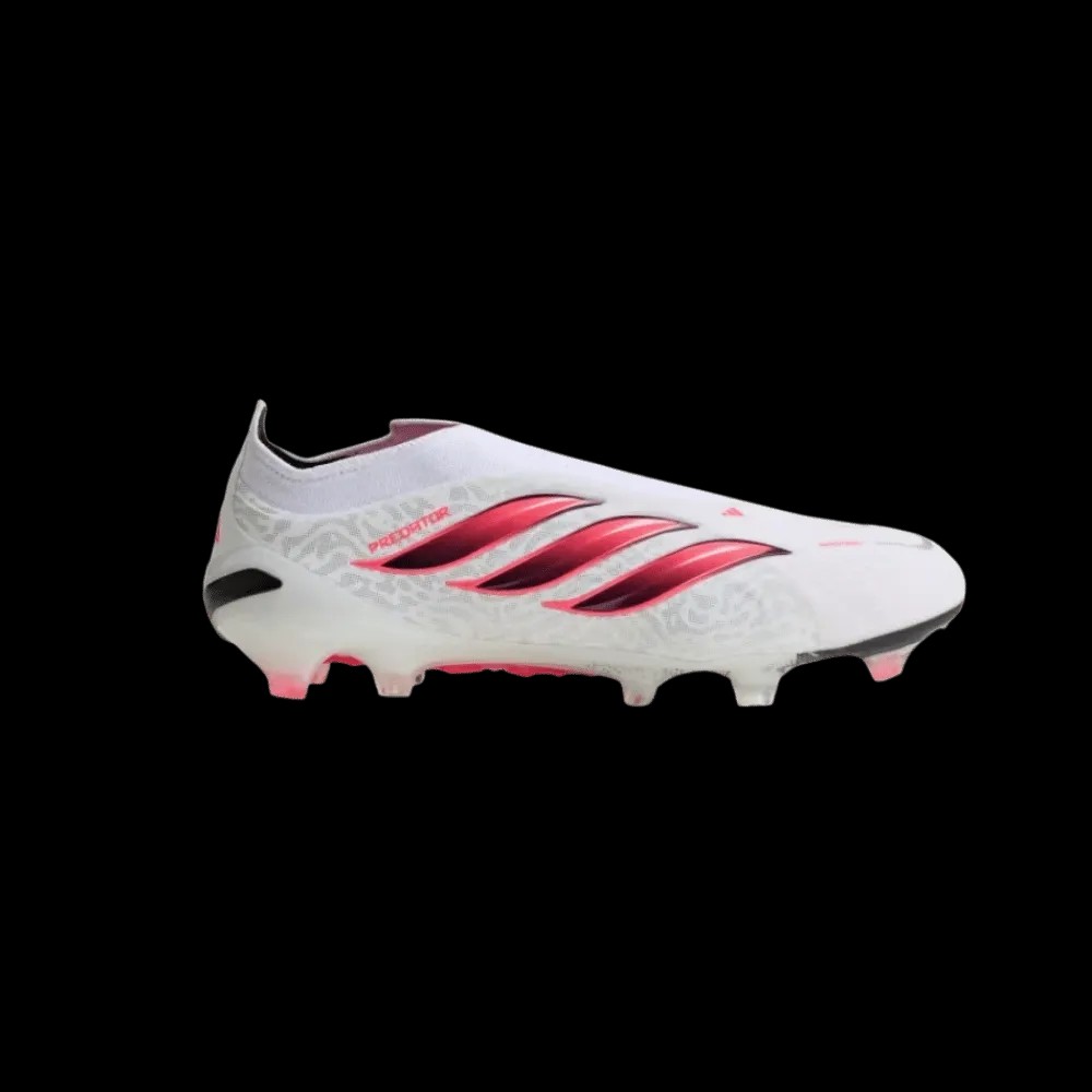 Adidas Predator Elite Laceless Firm Ground Soccer Cleats Cloud White - HypeFly India View 1