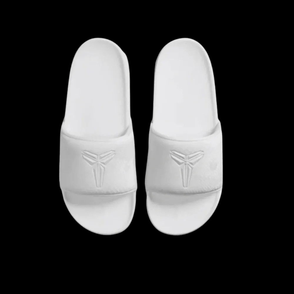 Nike Kobe Bryant x Offcourt Slide 'Triple White' - HypeFly India View 3