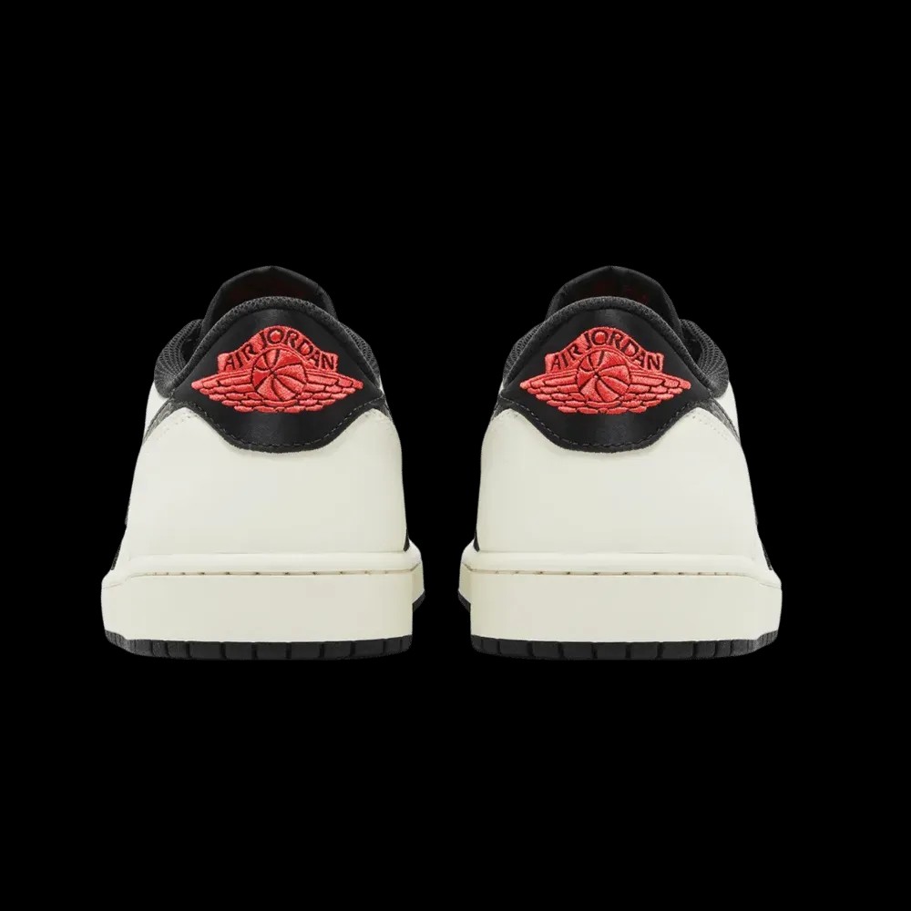 Paris Saint-Germain x Air Jordan 1 Retro Low OG 'Sail Pink Oxford' - HypeFly India View 4