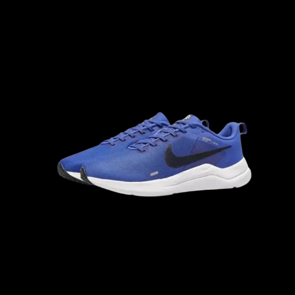Nike Downshifter 12 Training Shoes Racer Blue Black High Voltage - HypeFly India View 2