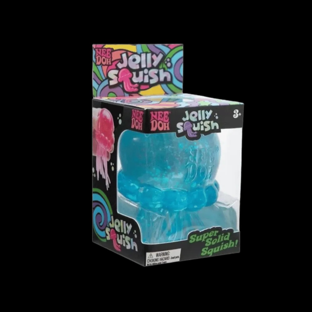 NeeDoh JellySquish Squishy Fidget Toy Blue - HypeFly India View 1