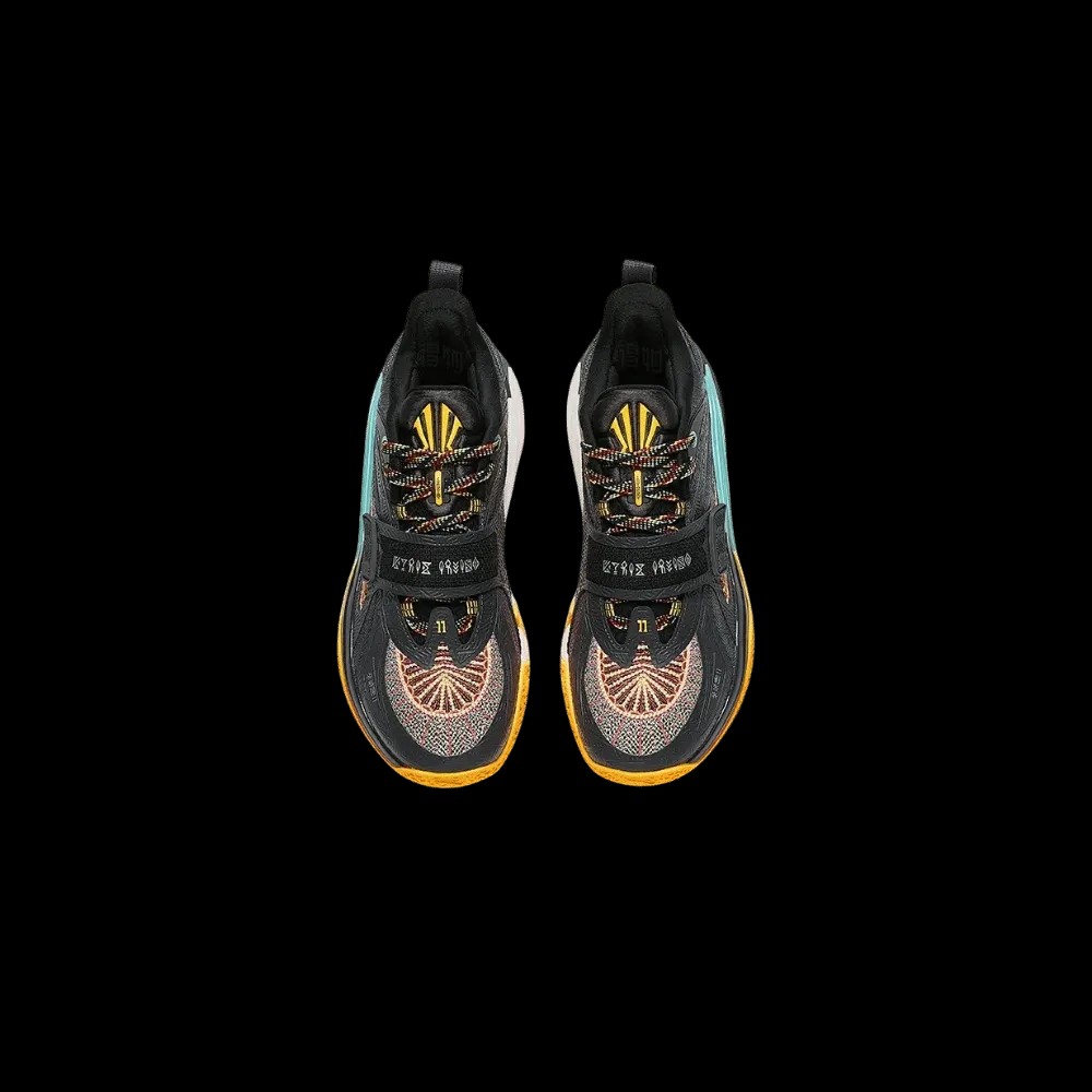 Anta KAI 1 “Sacred Pact” Grey/Black/Orange - HypeFly India View 5
