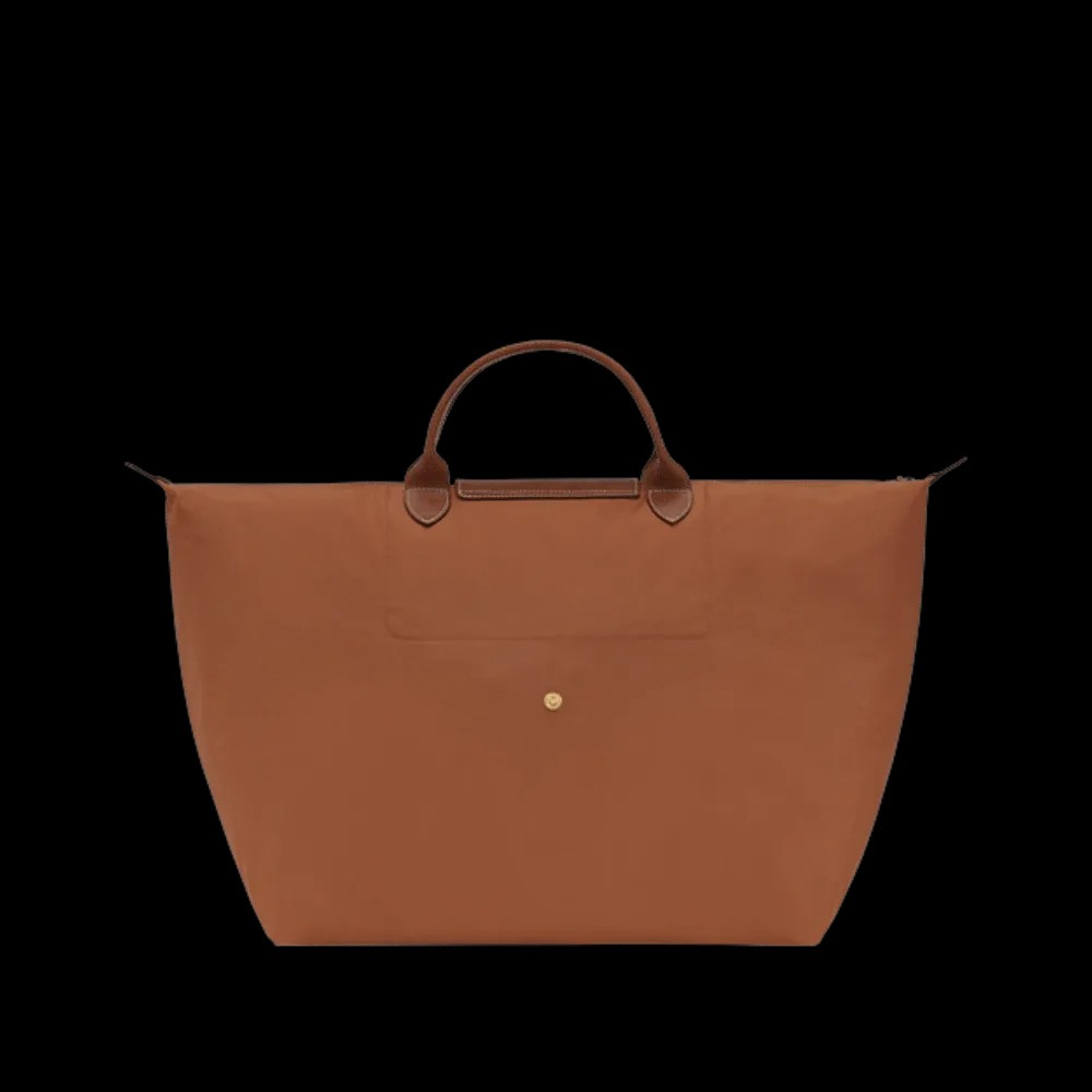 Longchamp Le Pliage Original XL Travel bag Cognac - Recycled canvas - HypeFly India View 3