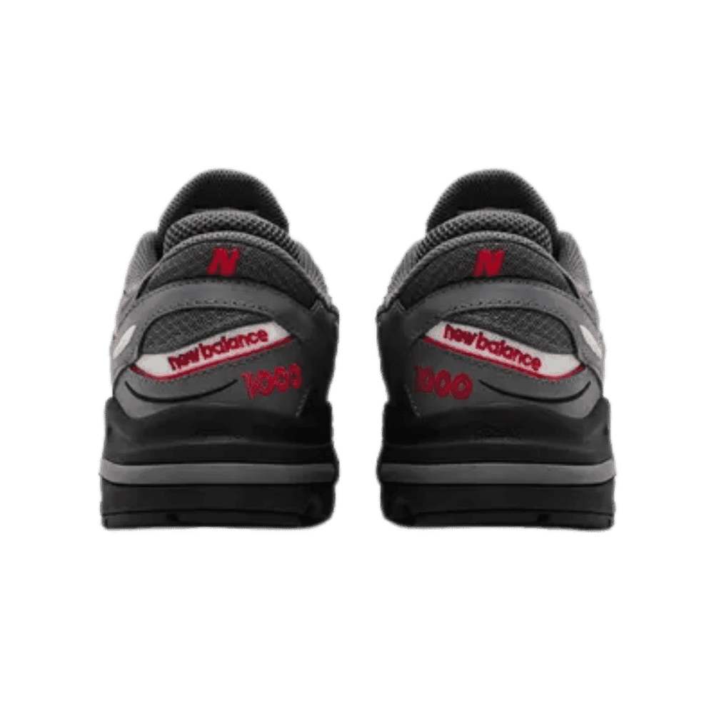 New Balance 1000 'Grey Red' JD Exclusive - HypeFly India View 2