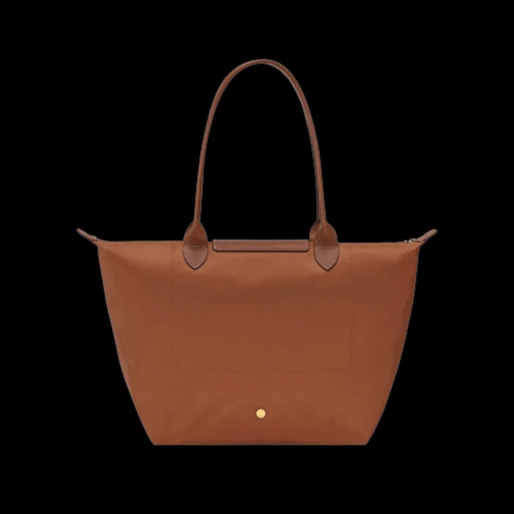 Longchamp Le Pliage Original L Tote bag Cognac - Recycled canvas - HypeFly India View 4