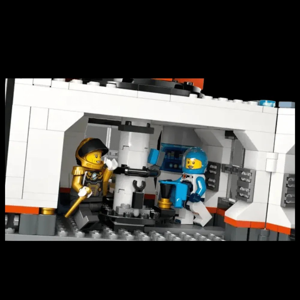 Lego Space Base and Rocket Launchpad - HypeFly India View 2