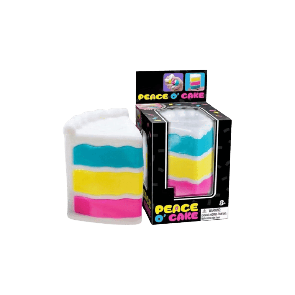 NeeDoh Peace O’ Cake Squishy Fidget Toy - HypeFly India View 1