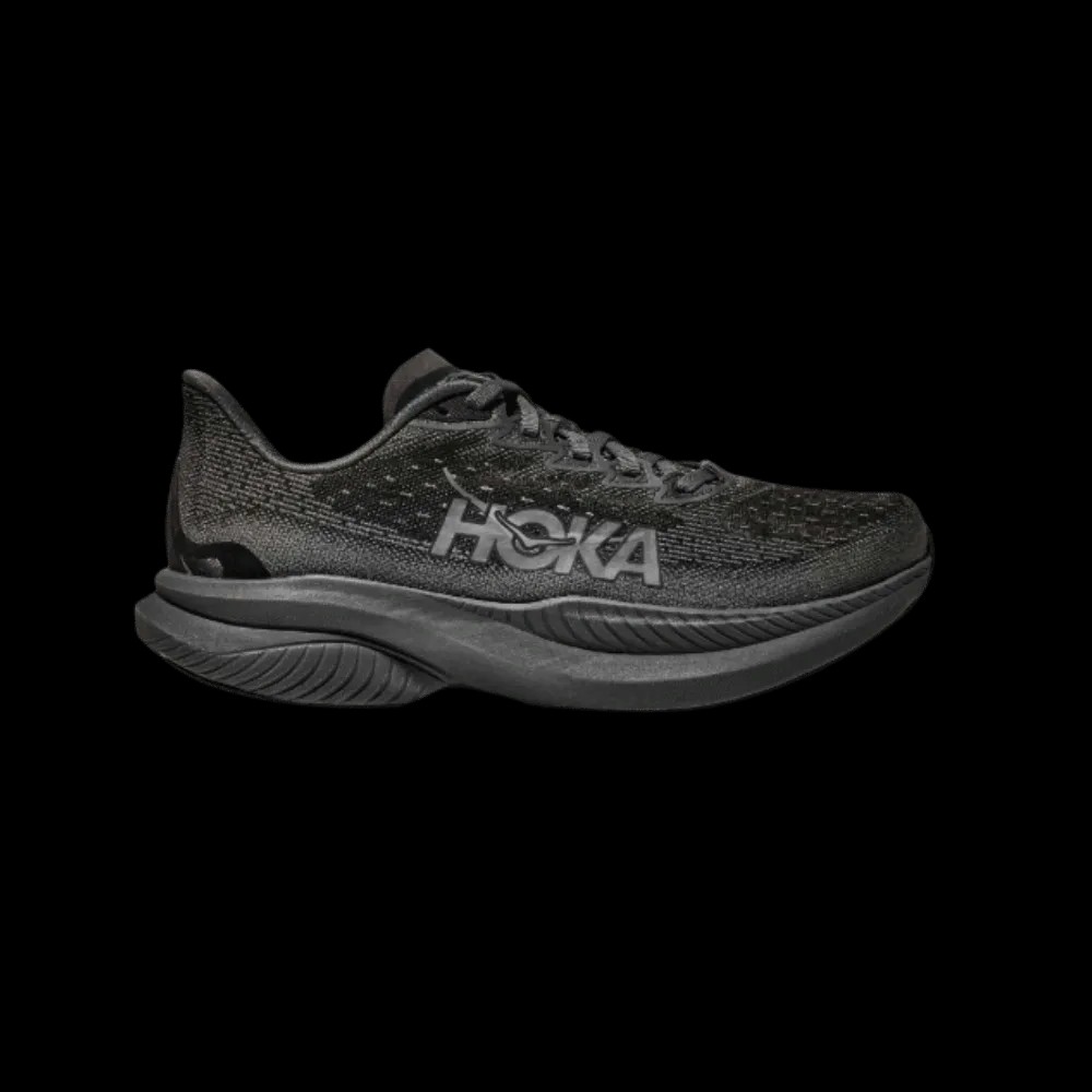 Hoka Mach 6 Black - HypeFly India View 1