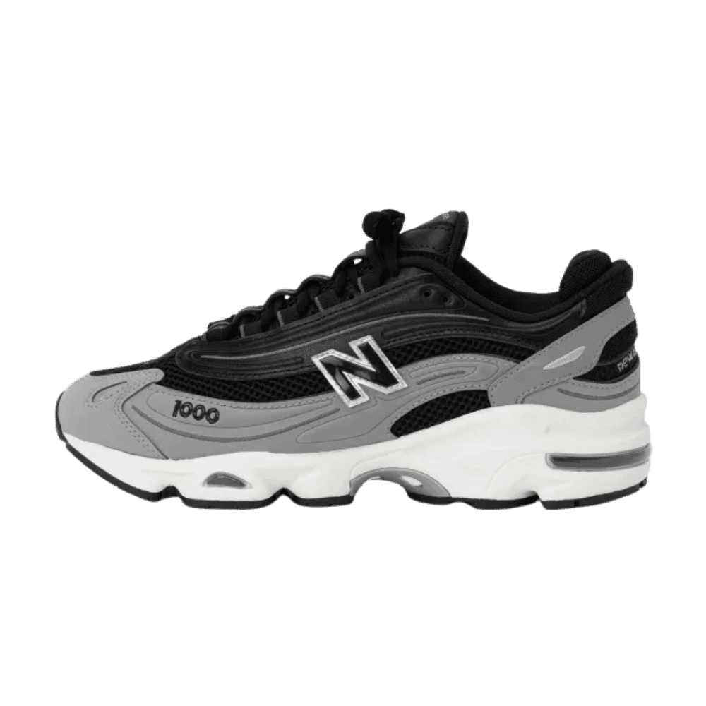 New Balance 1000 'Black Grey' - HypeFly India View 4