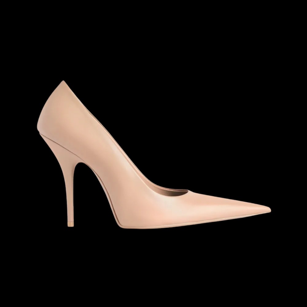 Balenciaga Avenue After Pump In Beige - HypeFly India View 1