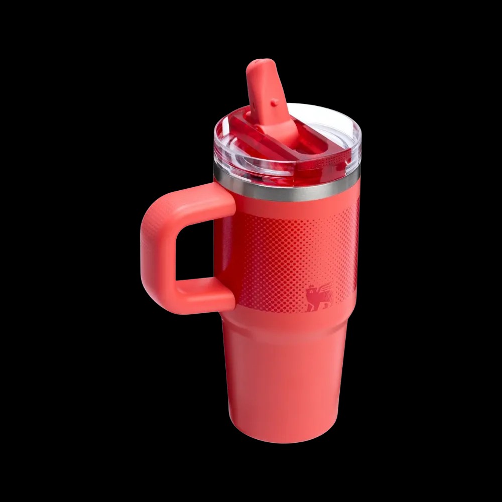Stanley Quencher ProTour Flip Straw Tumbler (14OZ) Hot Coral Fade - HypeFly India View 2
