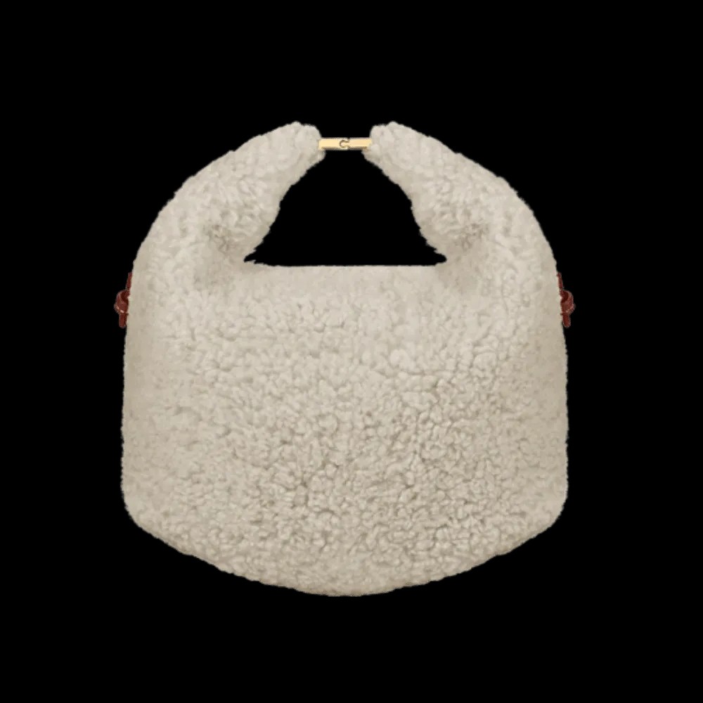 Polene Beri Ecru Shearling - HypeFly India View 1