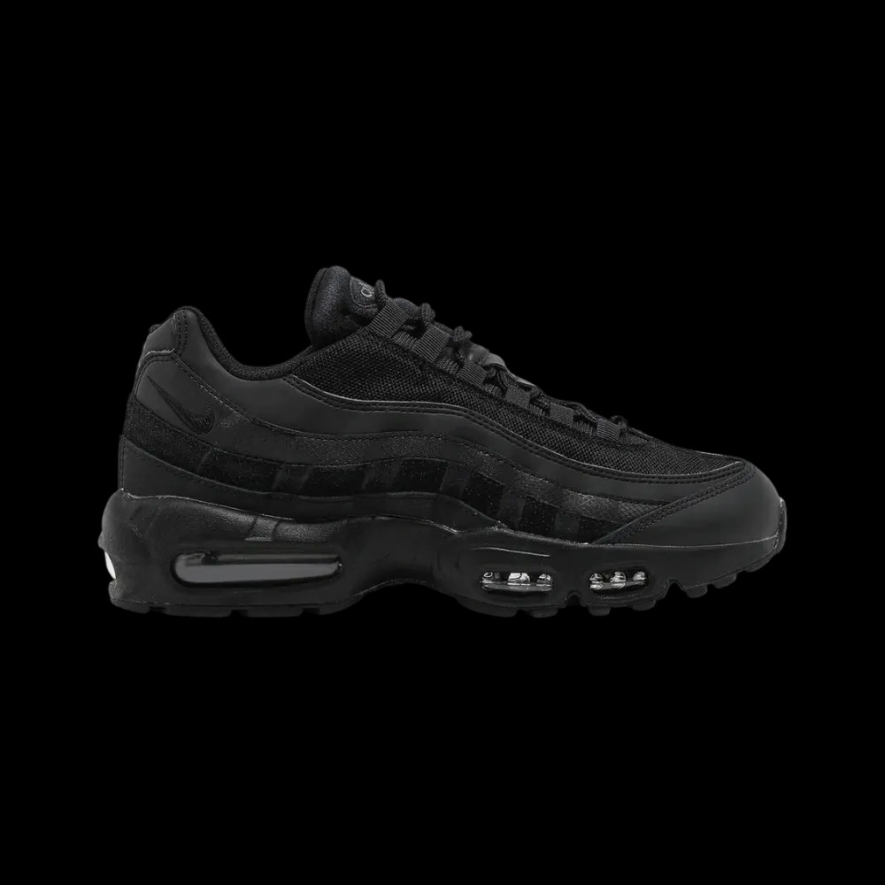 Nike Air Max 95 Essential 'Triple Black' - HypeFly India View 1