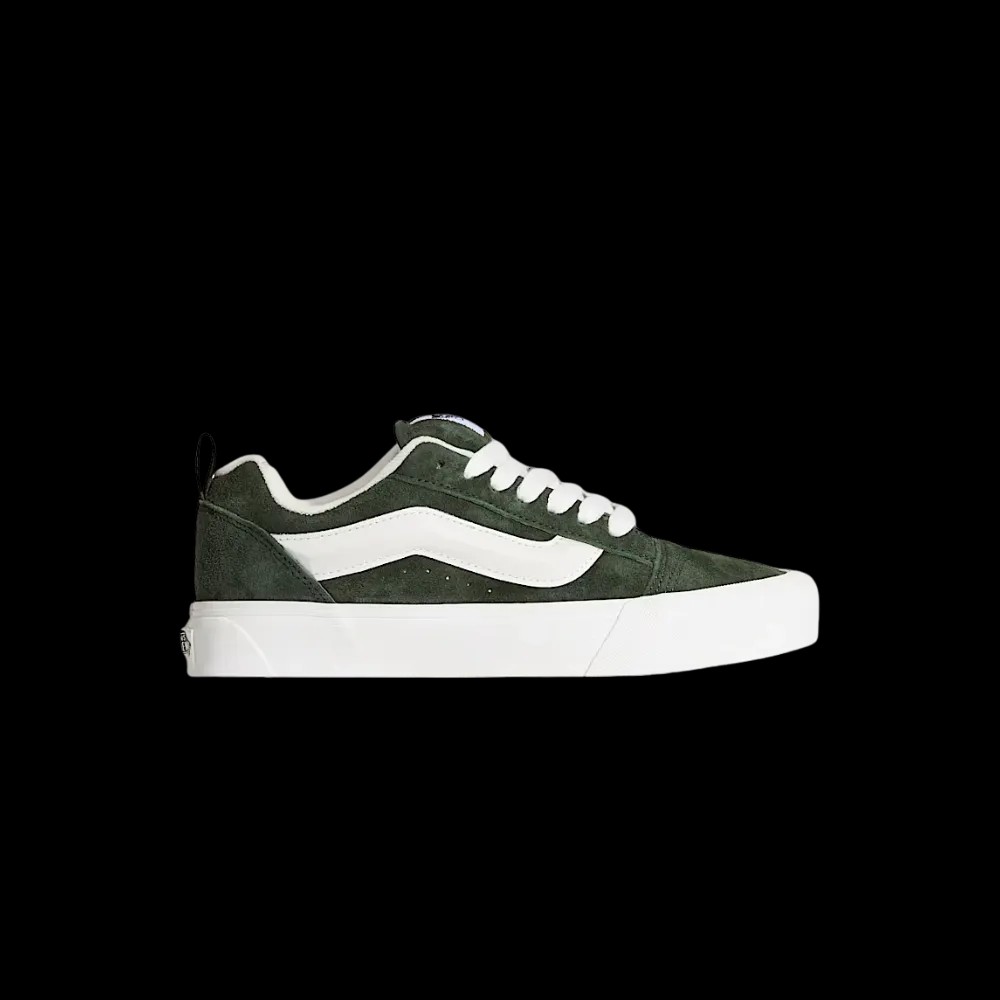 Vans Knu Skool Shoe Dried Kelp Green - HypeFly India View 1