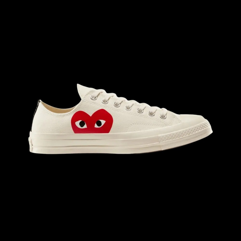 Converse x PLAY Comme des Garçons Chuck 70 'Beige' - HypeFly India View 1