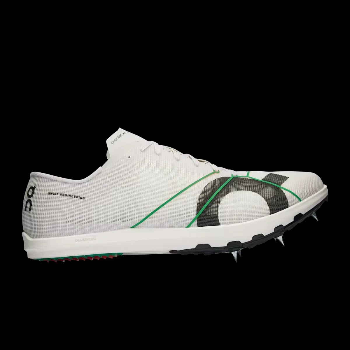ON RUNNING Men'sCloudspike XC Frost | White - HypeFly India View 1