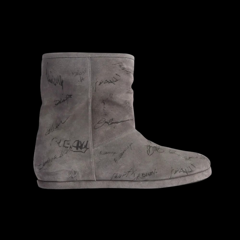 Balenciaga Alaska Soft Bootie In Grey - HypeFly India View 1