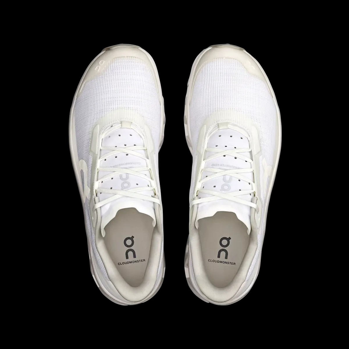 On Running Cloudmonster Void White - HypeFly India View 2