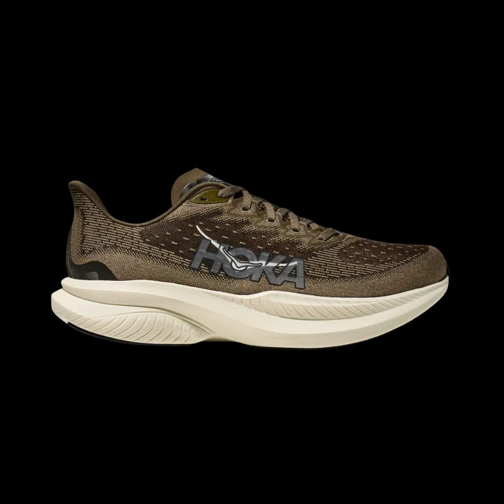 Hoka Mach 6 Antique Olive/Truffle Salt - HypeFly India View 1