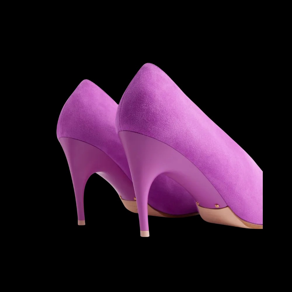 Balenciaga Duchesse Pump In Azalee - HypeFly India View 4