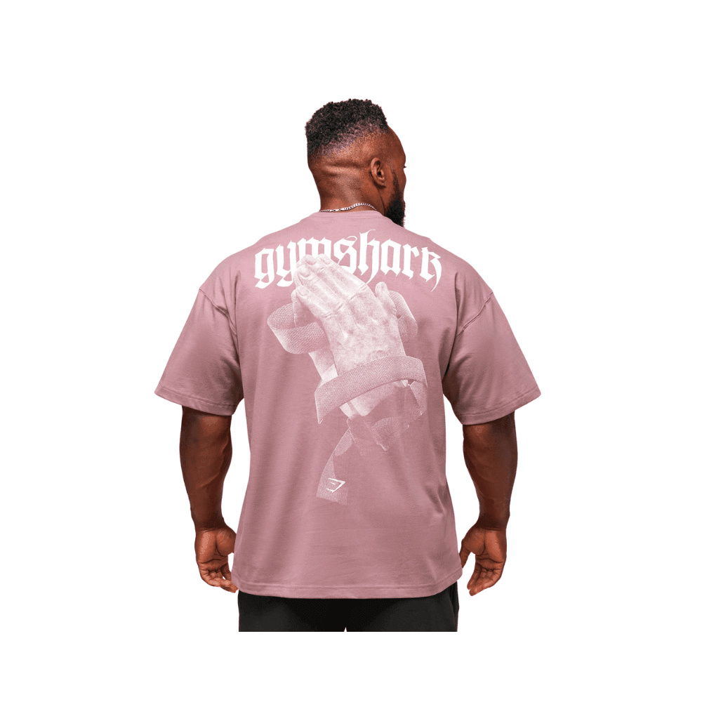 GymShark Prayer Hands T-Shirt - HypeFly India View 3