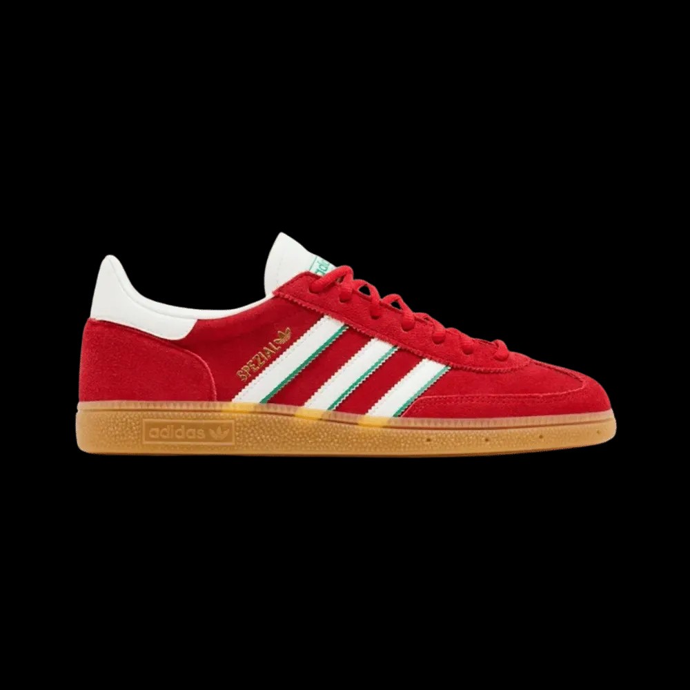 Adidas Handball Spezial 'Scarlet Collegiate Green' - HypeFly India View 1