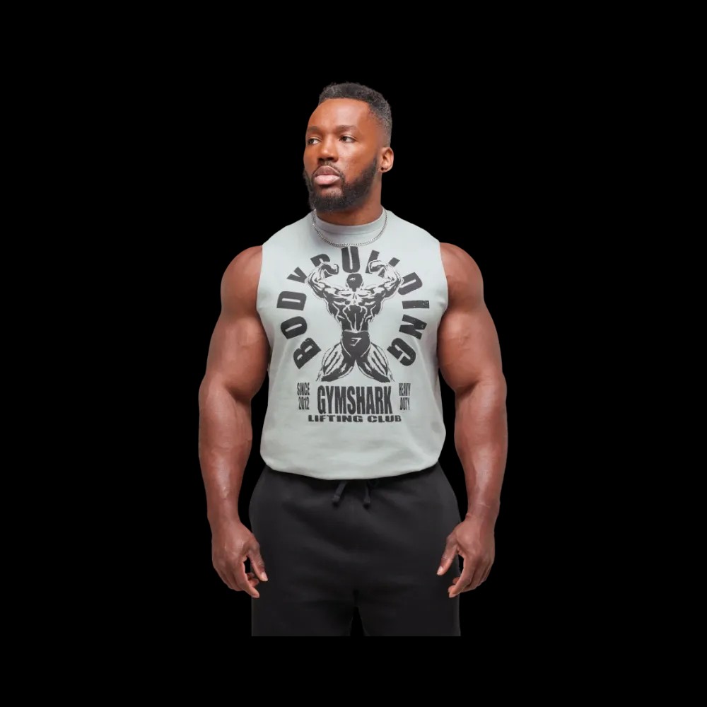 Gymshark Lifting Club Flex Tank Oversized Fit Black - HypeFly India View 5