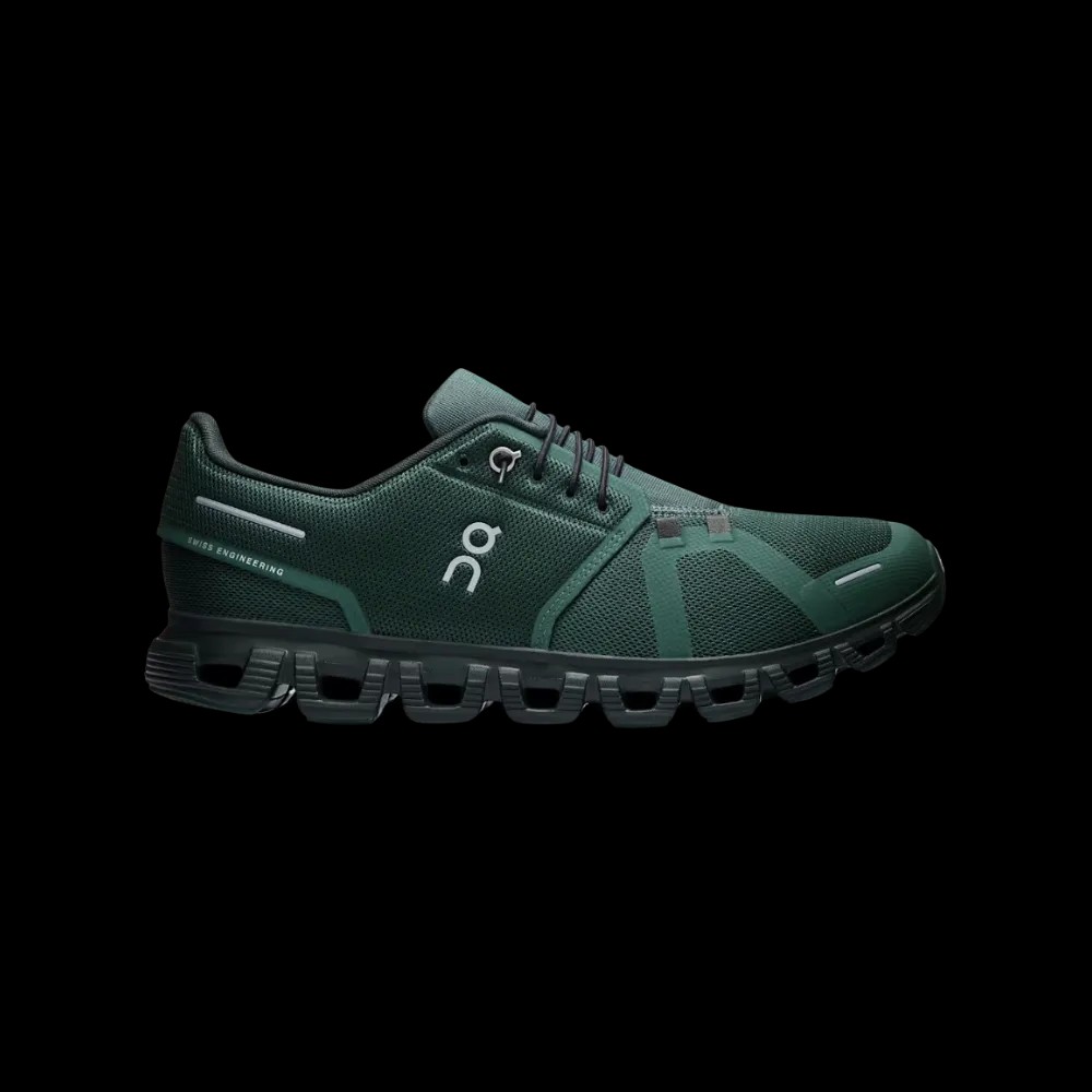 On Running Cloud 6 Evergreen Black - HypeFly India View 1