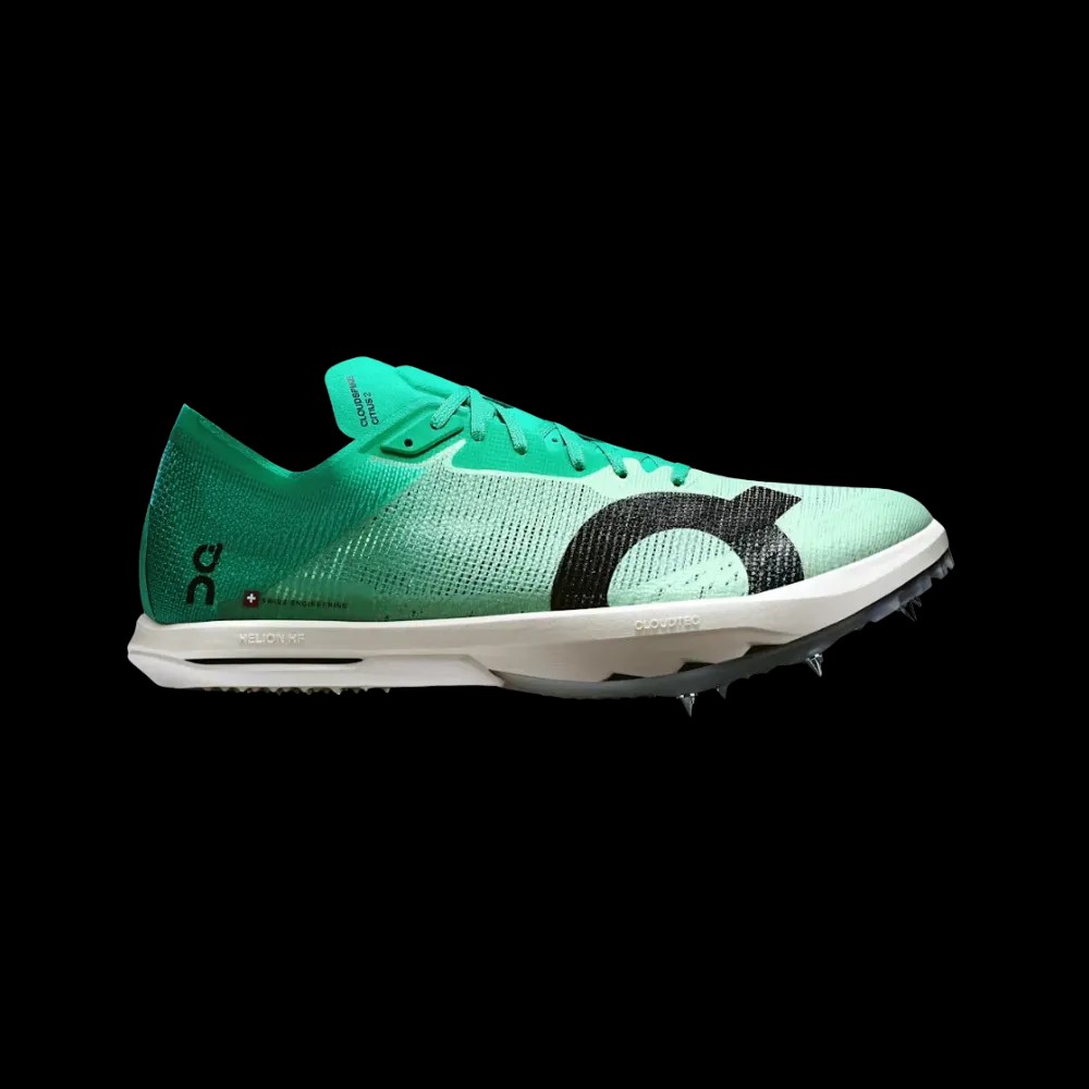 On Running Cloudspike Citius 2 Mint White - HypeFly India View 1