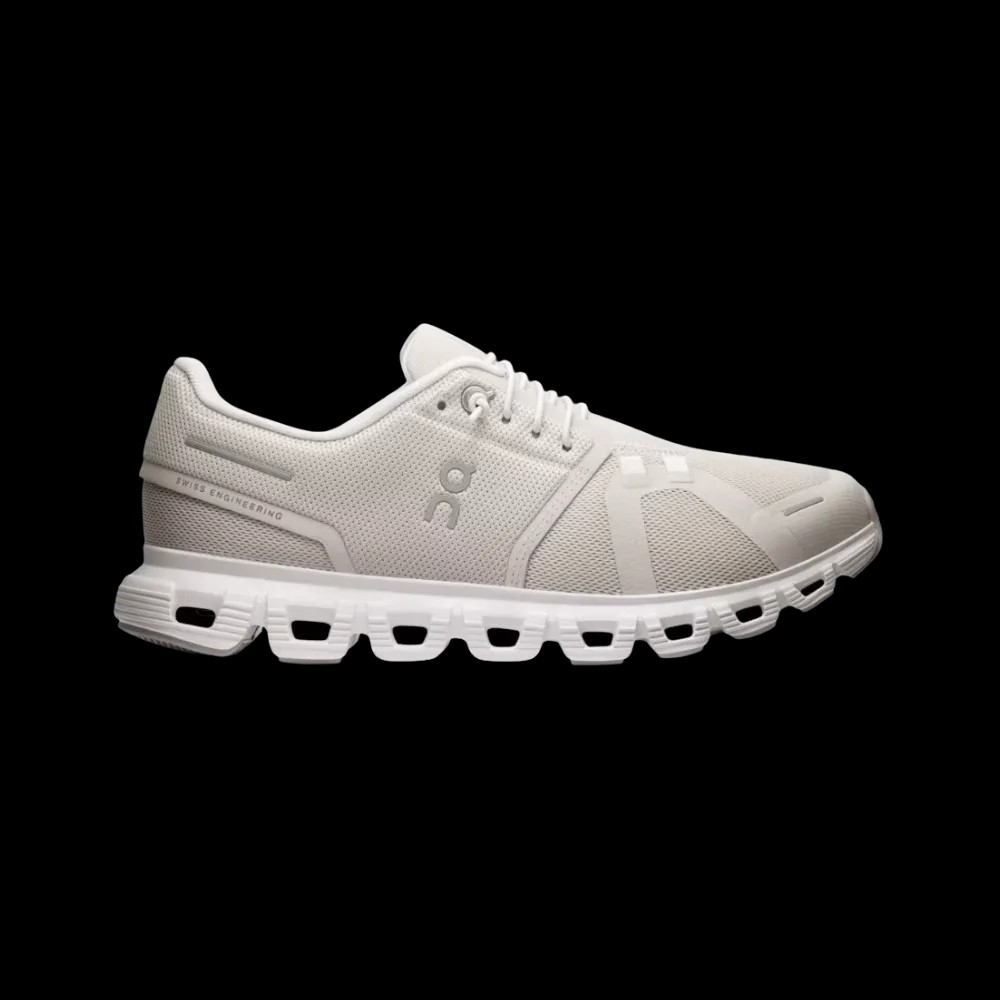 On Running Cloud 6 Pearl White - HypeFly India View 1