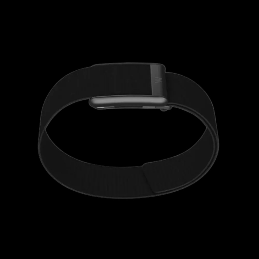 Whoop 5.0 / MG Life  Coreknit Jet Black Bicep Band (Strap Only) - HypeFly India View 1
