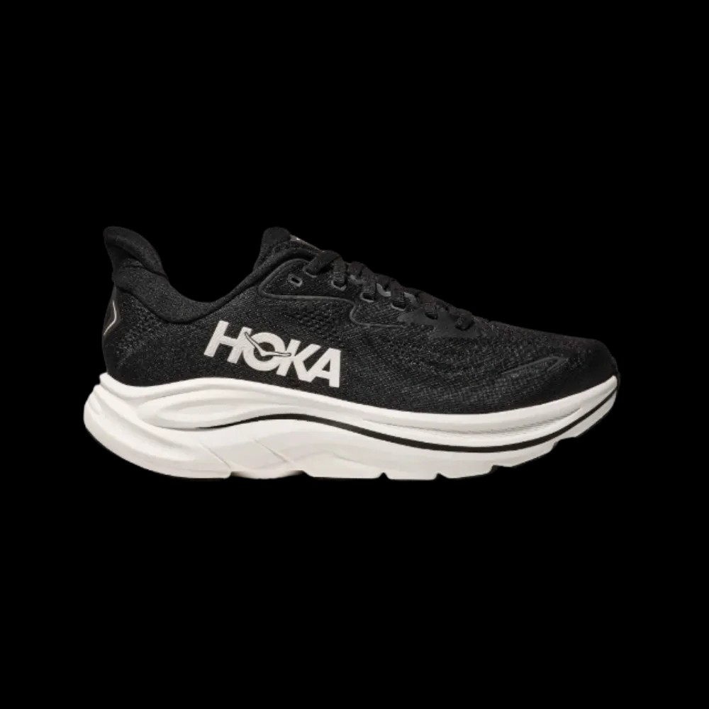 Hoka Clifton 10 Black And White - HypeFly India View 1