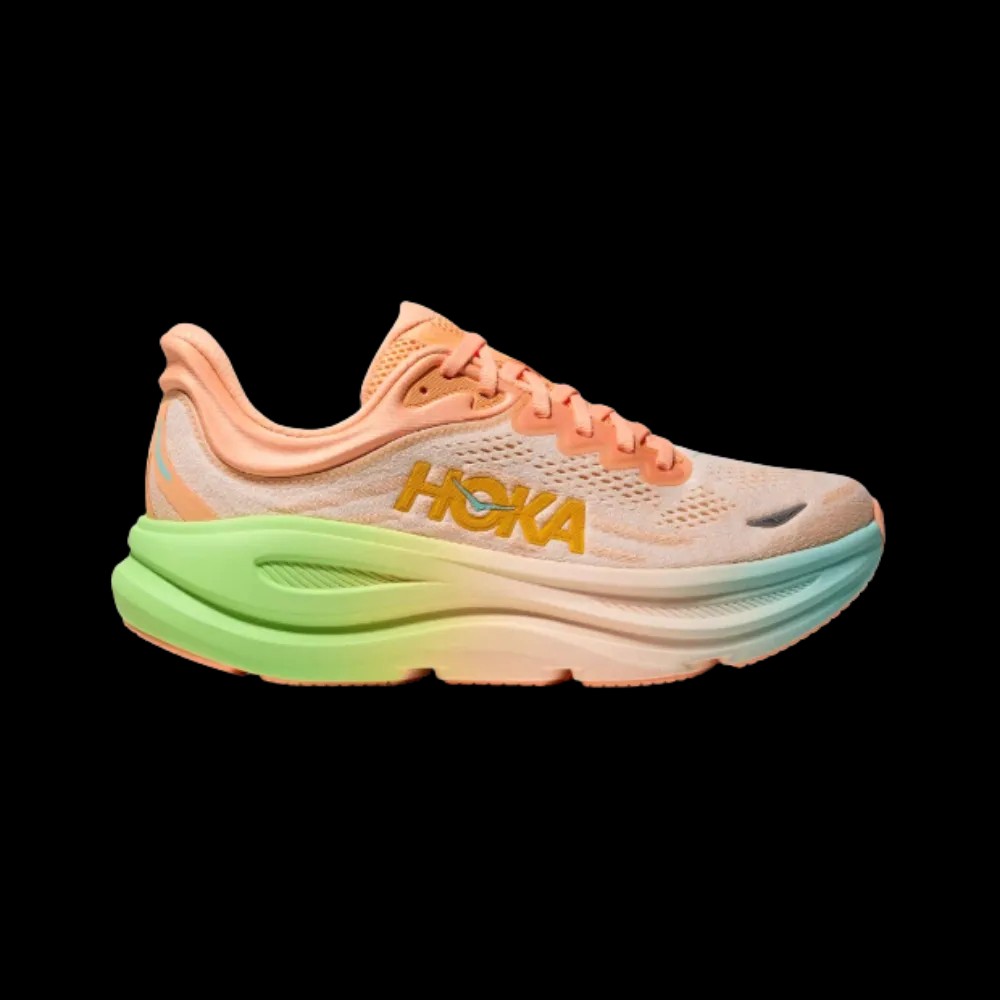 Hoka Bondi 9 frost / pale tangerine - HypeFly India View 1