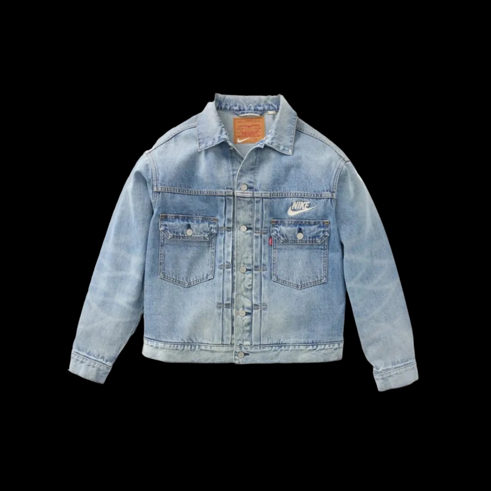 Nike x Levi's Trucker Jacket Denim - HypeFly India View 1