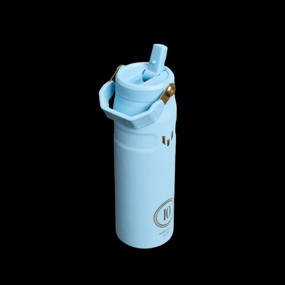 Messi x Stanley 1913 IceFlow™ Flip Straw 2.0 Bottle 'Messi Striker Blue' - HypeFly India View 3
