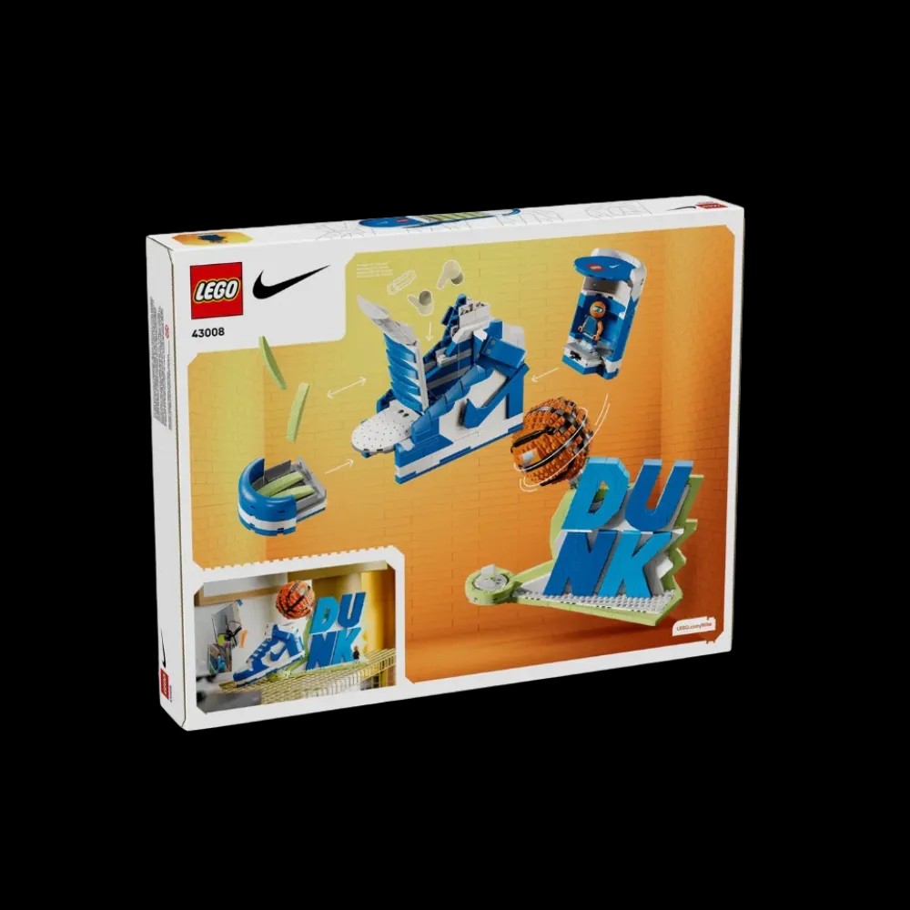Nike Dunk x LEGO Set Sneaker-Building Kit with Exclusive Minifigure - HypeFly India View 1