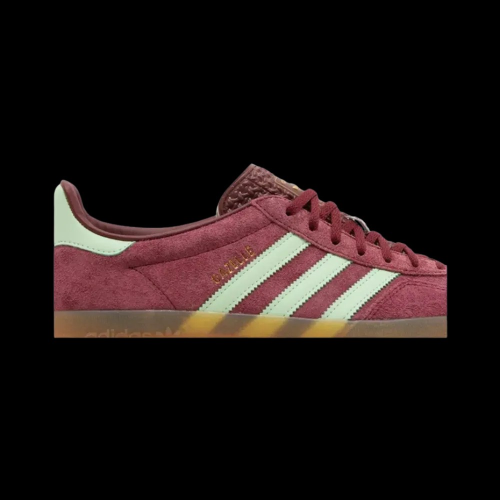 Adidas Gazelle Indoor 'Shadow Red Semi Green Spark' - HypeFly India View 3