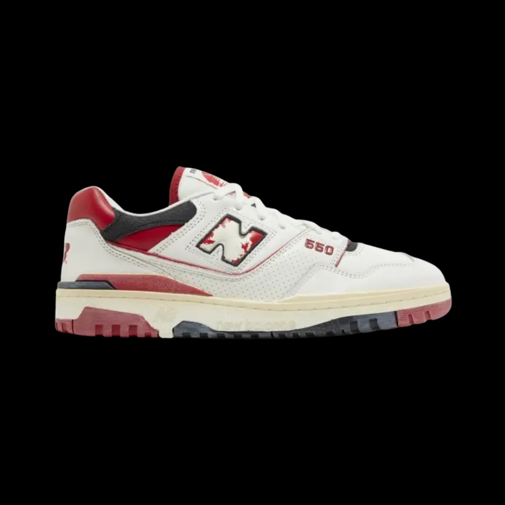 New Balance 550 Vintage Pack Team Red - HypeFly India View 1