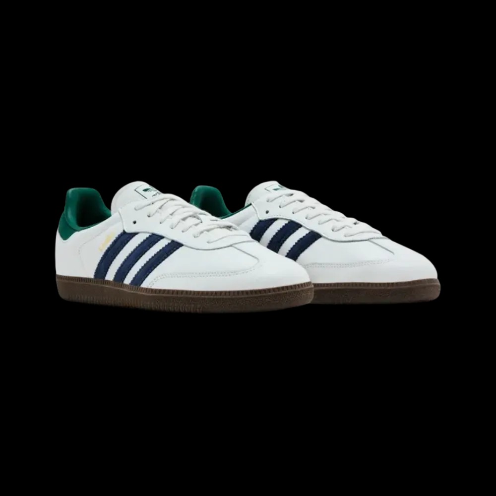Adidas Samba OG 'White Navy Collegiate Green' - HypeFly India View 4
