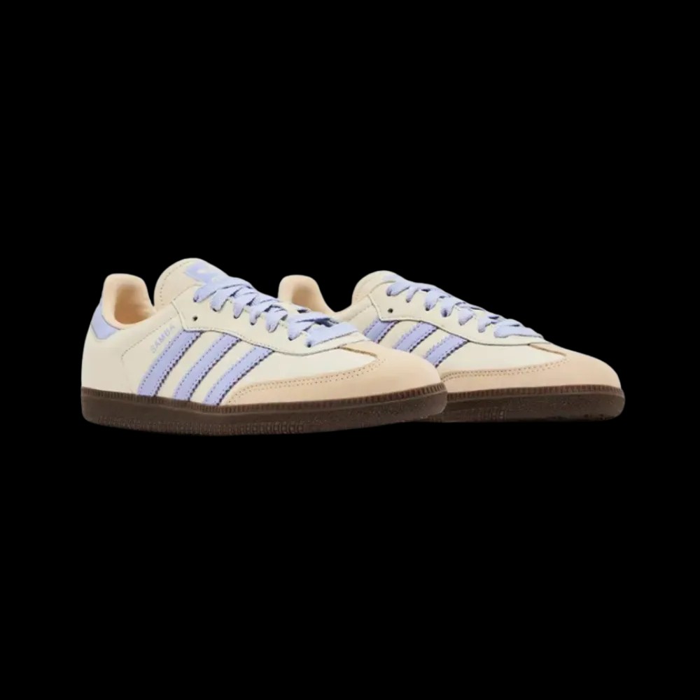 Adidas Samba OG 'Cream White Violet' - HypeFly India View 5