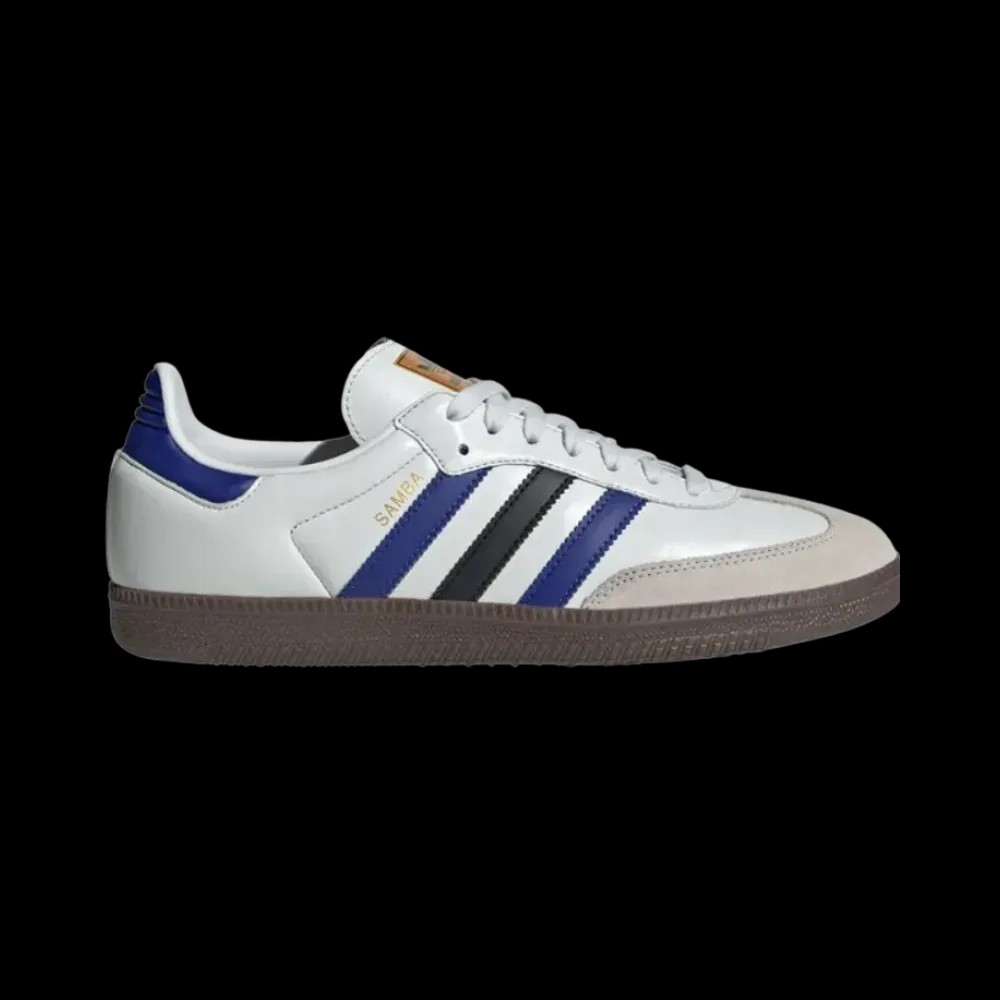 Adidas Samba OG 'White Active Blue' - HypeFly India View 1