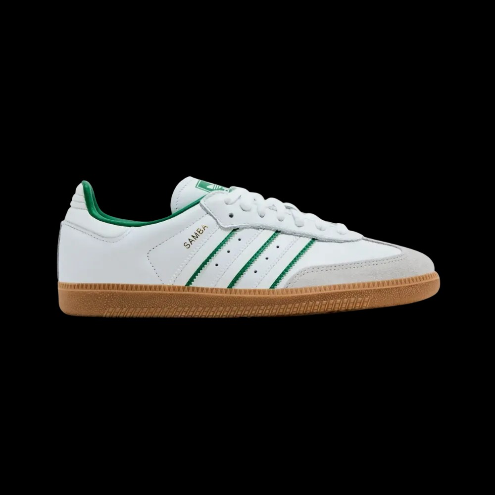 Adidas Samba OG 'Cloud White Green' - HypeFly India View 1