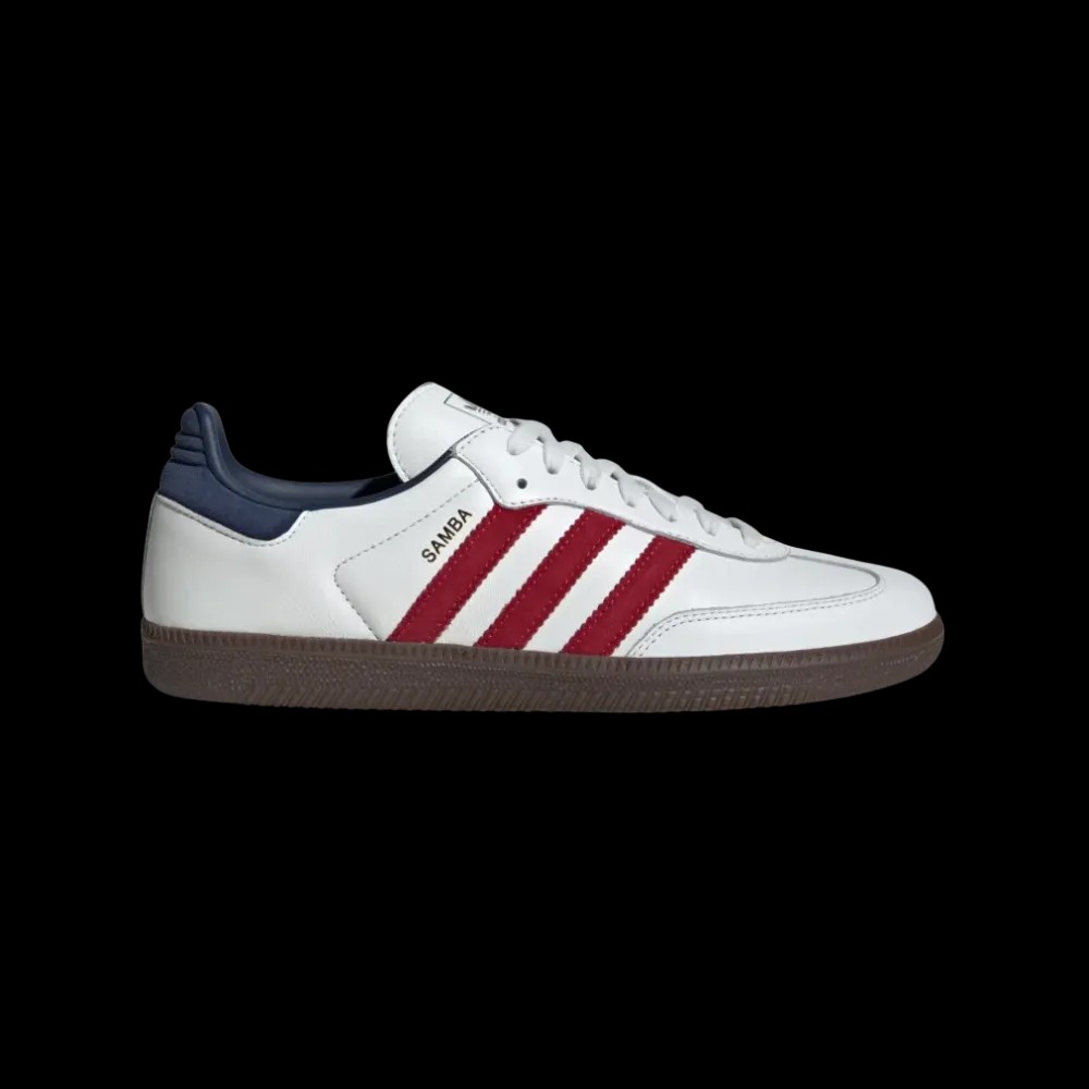 Adidas Samba OG Team Victory Red Night Indigo - HypeFly India View 1
