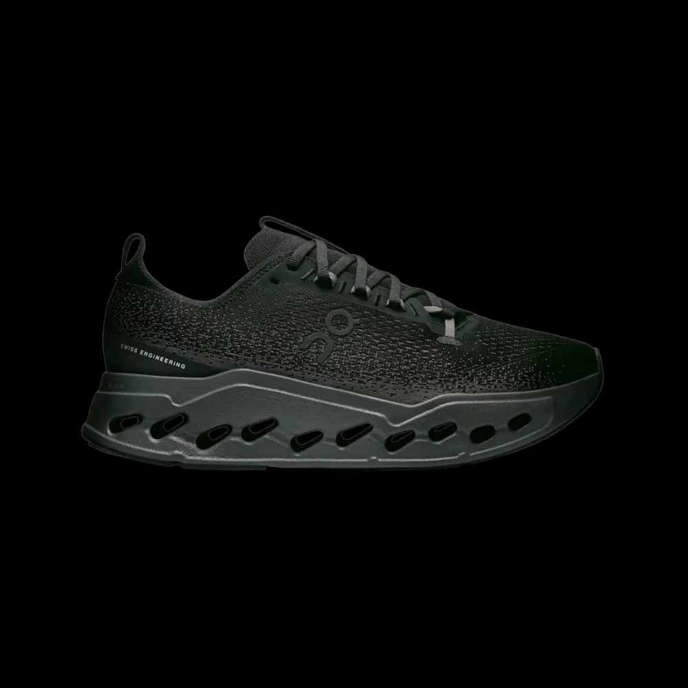 On Running Cloudsurfer Max Black | Eclipse - HypeFly India View 1