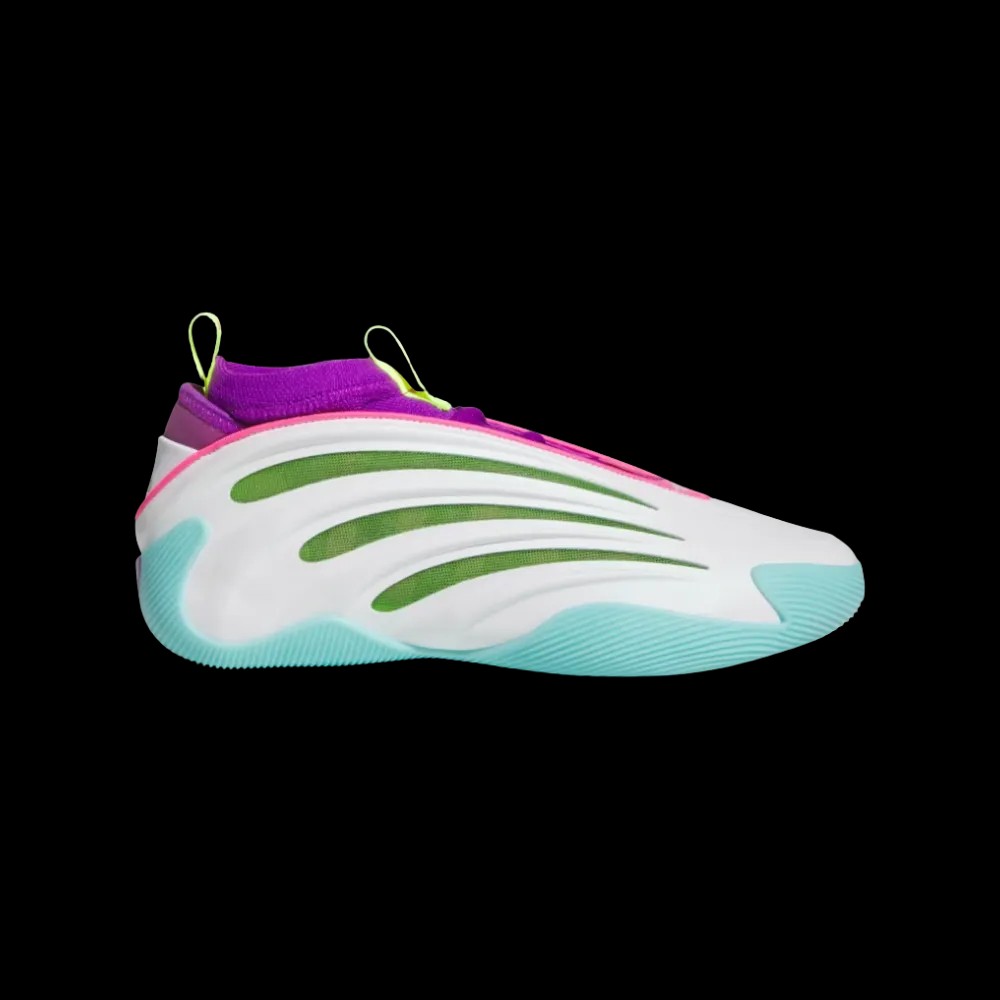 Adidas Harden x Jalen Williams Vol. 9 'White Lucid Lime Pink' - HypeFly India View 1